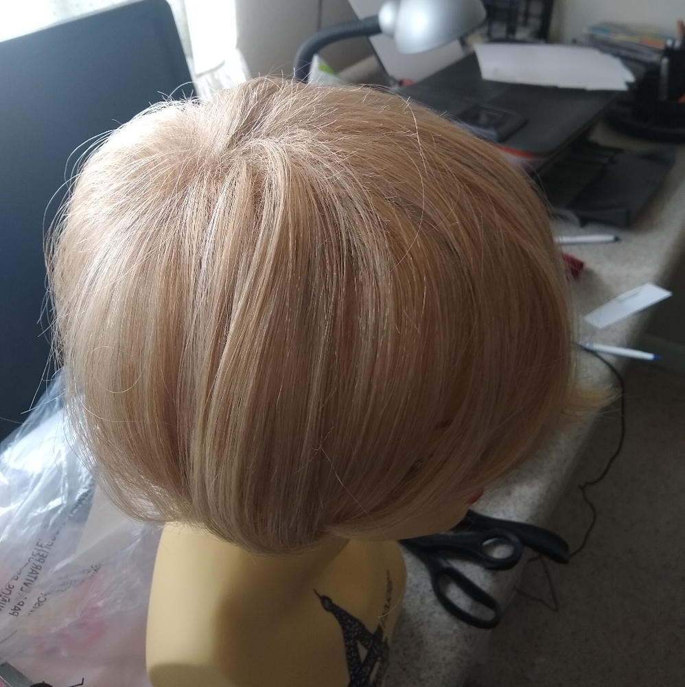 Topper wiglet blonde